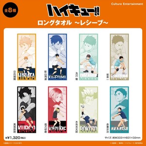 【予約品】ハイキュー!! ロングタオル《 7/28(月) 予約〆切り》