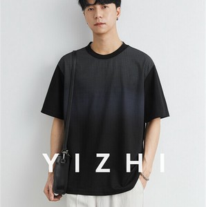 P21768 Tシャツ メンズ 男  ラウンドネック 2025春夏新作トップス 半袖  韓国風 通気