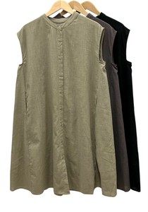 Casual Dress Cotton Pinafore Dress Thin