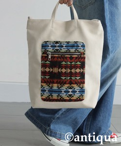 [antiqua] Tote Bag Ladies fashion Unisex Men's