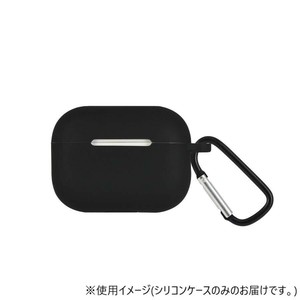 AirPods Pro(第2世代)/AirPods Pro対応 シリコンケース ブラック ARP-13BK