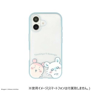 ちいかわ IIIIfit Clear iPhone16対応 ケース モモンガ&古本屋 CK-55C