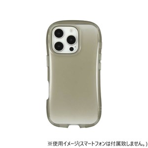 iPhone16 Pro対応 クリスタルクリアケース ベージュ GMD-30BE
