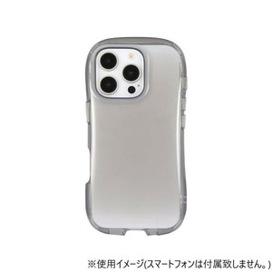 iPhone16 Pro対応 クリスタルクリアケース スモーク GMD-30SK
