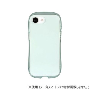 iPhone16e対応 クリスタルクリアケース ライトブルー GMD-31LBL