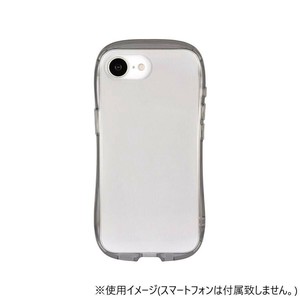 iPhone16e対応 クリスタルクリアケース スモーク GMD-31SK