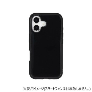 IIIIfit iPhone16対応 ケース ブラック IFT-171BK