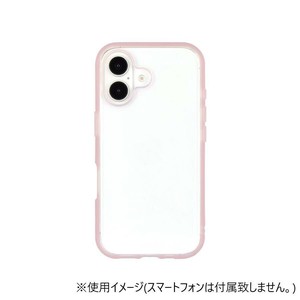 IIIIfit Clear iPhone16対応 ケース ピンク IFT-173PK