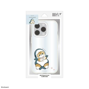 mofusand IIIIfit Clear iPhone16 Pro対応 ケース アイボリー MOFU-62IV