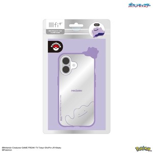 ポケットモンスター フレーム IIIIfit Clear iPhone16対応 ケース メタモン POKE-937A