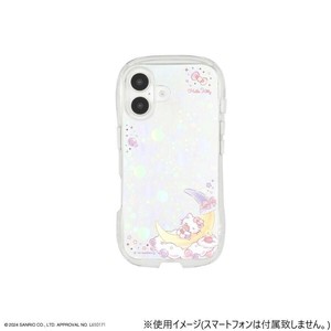 サンリオ iPhone16対応 クリスタルクリアケース ハローキティ SANG-455KT