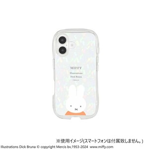 ミッフィー iPhone16対応 クリスタルクリアケース ミッフィー MF-546A