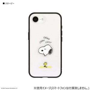 ピーナッツ IIIIfit Clear iPhone16e対応 ケース スヌーピー SNGG-120B