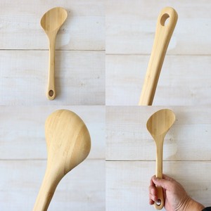 しっかりした持ち手【竹製・キッチン用品】調理お玉　竹