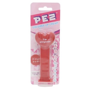 【コスメ雑貨】PEZ カラーリップクリーム ゴージャスレッド