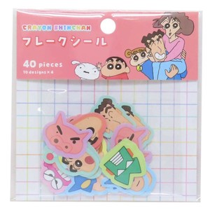 【フレークシール】クレヨンしんちゃん フレークシール 野原家となかまたち