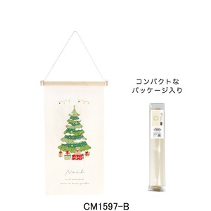 CM刺繍タペストリー【クリスマス】【壁掛け】【手軽】【飾り】【インテリア】【2024新作】