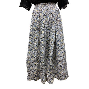 Skirt Patterned Flower Ladies fashion Printed