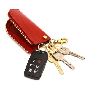 Key Case Genuine leather Leather Inbound Made in Japan