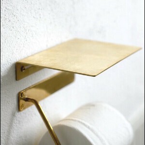 Brass Plate Shelf S