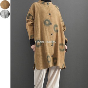 洋装/连衣裙 立领 洋装/连衣裙 圆点图案 秋冬新品