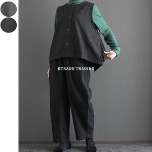背心外套/马甲 棉 茧形 秋冬新品 萝卜裤