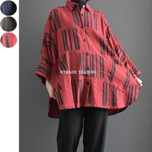衬衫 蝙蝠袖 竖纹 秋冬新品 衬衫