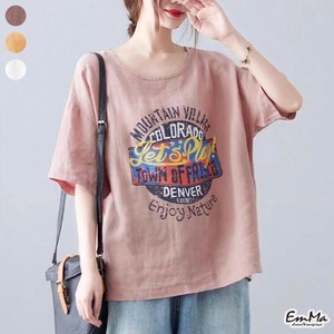 アメカジTシャツ コットン レトロカジュアル  夏 【2025SS】 ONA1047