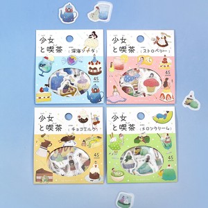 BGM Planner Stickers Coffee Shop Foil stamped flake sticker Sweets