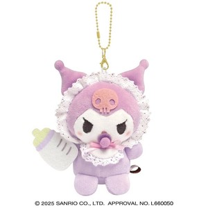 ■2025AW　先行予約■　サンリオキャラクターズ　ぬいぐるみキーホルダー　クロミ/ベビー