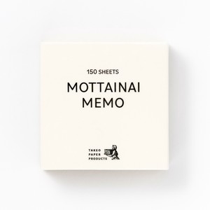 便条本 MOTTAINAI 日本制造
