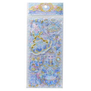 【シール】きせかえシール ドレスアッププリンセスシール ルミナスブループリンセス