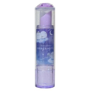 【消しゴム】リップスティック消しゴム エナガシロップ 星空
