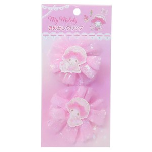 【ヘアアクセサリー】マイメロディ おめかしクリップ 2個セット