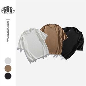 P21941 半袖 ラウンドネック 吸汗 Tシャツ トップス 男 メンズ 2025春夏新作