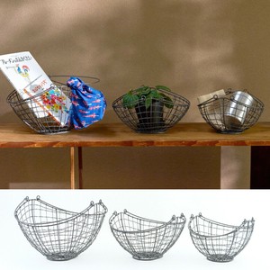 【新入荷】アイアン ボートバスケット（3サイズ）