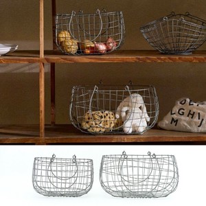 【新入荷】アイアン バッグバスケット（2サイズ）