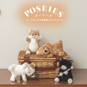 新作！マスコット ≪ポージーズ≫ ぬいぐるみ ぬい撮り 手のひらサイズ 猫　犬