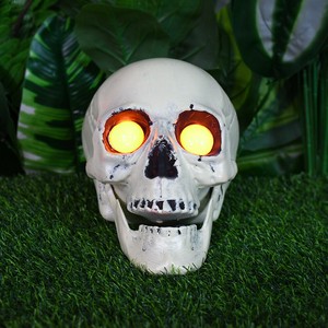 ランプ  ハロウィン 帯声 髑髏  置物  一枚 DYLB564