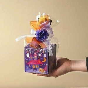 【ハロウィン】ワンタッチ蓋付き組み立てボックス