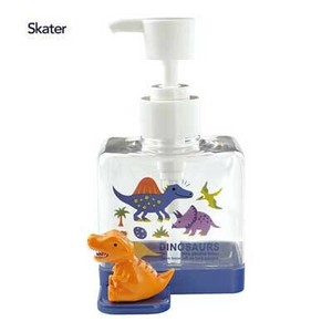 マスコット付ソープディスペンサー 250ml  DINOSAURS スケーター BSSD1