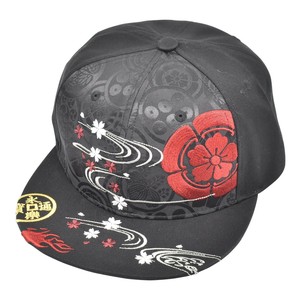 大西賢製販 Ripple 武将刺繍フラットキャップ 信長 H28-BSF01