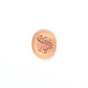 三郷陶器　ディズニー　クリア箸置(チップ&デール)　3319-15