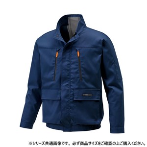 サンエス 長袖ブルゾン 3:ネイビー M KF92191