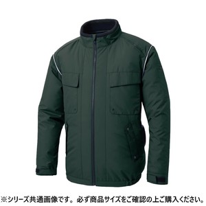 サンエス エコ長袖ブルゾン 7:グリーン M KF92411