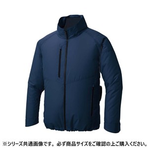 サンエス エコ長袖ブルゾン 3:ネイビー 4L KF92421