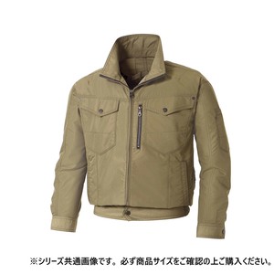 サンエス 長袖ブルゾン 21:カーキ L KF95100N
