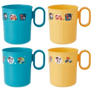 コップ4Pセット KSS3P キッズ ピクニック キャラクター【スケーター】