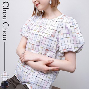 お袖ぽわんフリンジドッキングTシャツ 2025新作ss 春夏