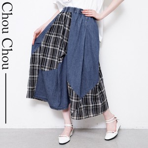異素材切替スカート　2025 新作　chouchou東京